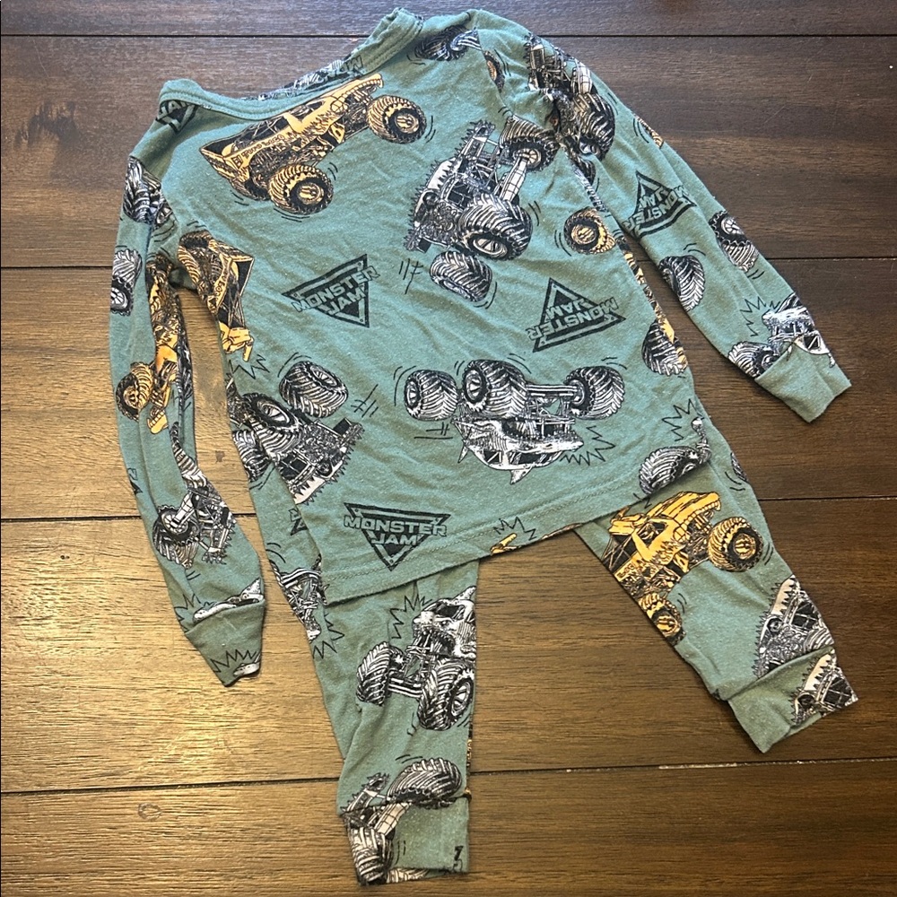 Monster Truck Pajama Set for Kids